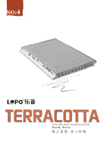 LOPO Terracotta Facade Panel Catalogue 2017