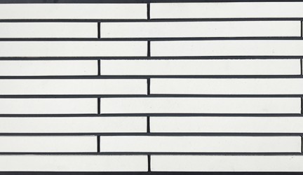White Long Shaped Brick (Natural Surface)