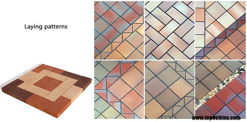 Clay pavers