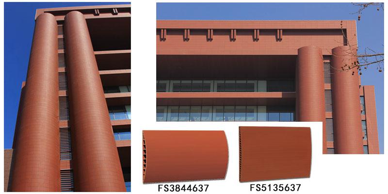 Terracotta rainscreen