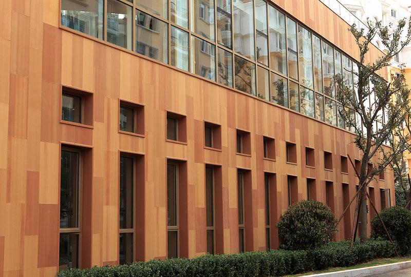 Terracotta curtain wall