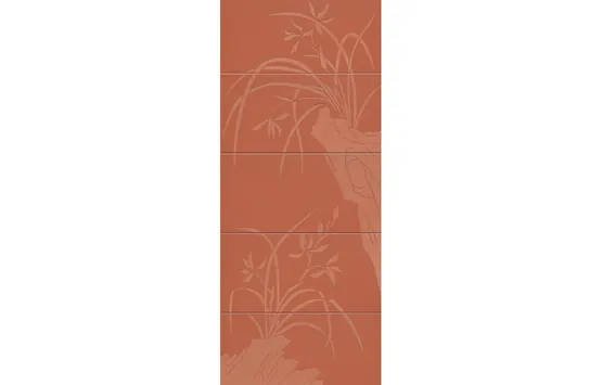 Micro-engraved Terracotta Panel