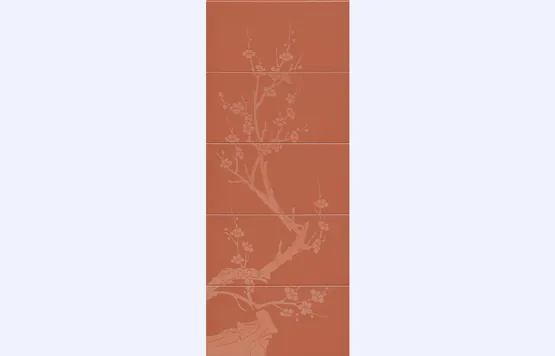 Micro-engraved Terracotta Panel