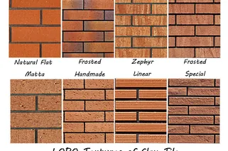 The Textures of LOPO Clay Tile