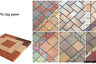 Clay paver—Beautiful Architectural Decoration for the Ground