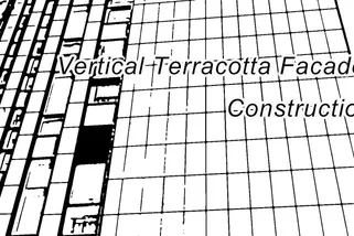 Examples of Vertical Terracotta Facade Construction