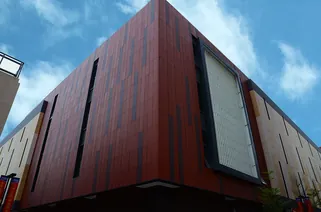 Vertically Installed Terracotta Curtain Wall Project – Wanyi Plaza