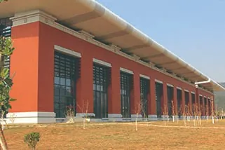LOPO terracotta panel applied in educational institution (1)