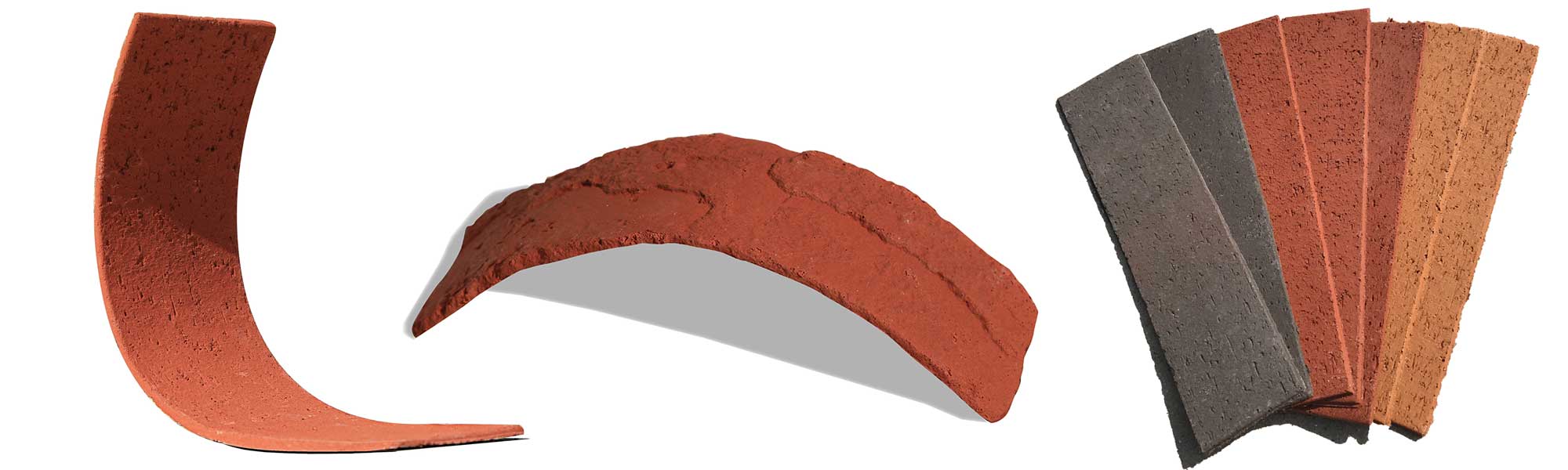 Flexible brick slips