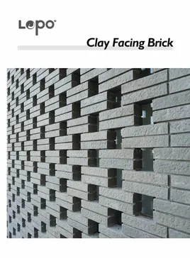 LOPO Clay Facing Brick Catalogue 2019