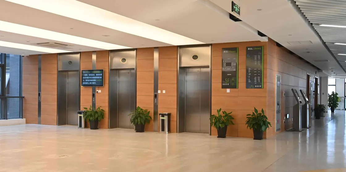 Woodgrain Digital Inkjet Panel --- Nanjing Forestry University Library (1)