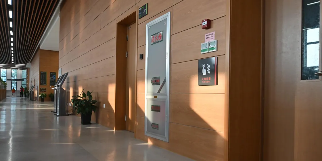 Woodgrain Digital Inkjet Panel --- Nanjing Forestry University Library (5)
