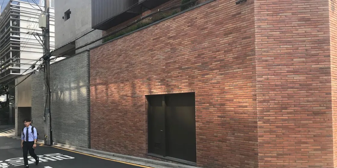 Long Brick Facade of Korea Historical Site (4)