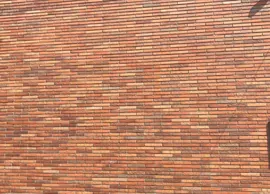 Long Brick Facade of Korea Historical Site (2)