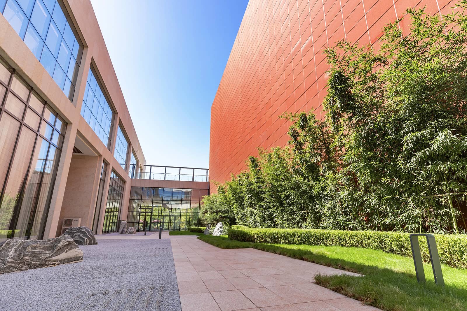 Atrium of Exhibtion Hall in Bright Red Terracotta.jpg