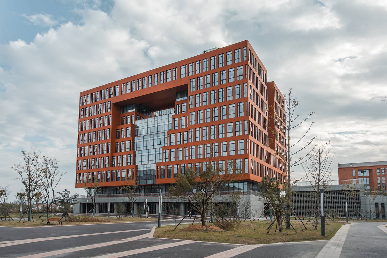 Back of the library facade.jpg