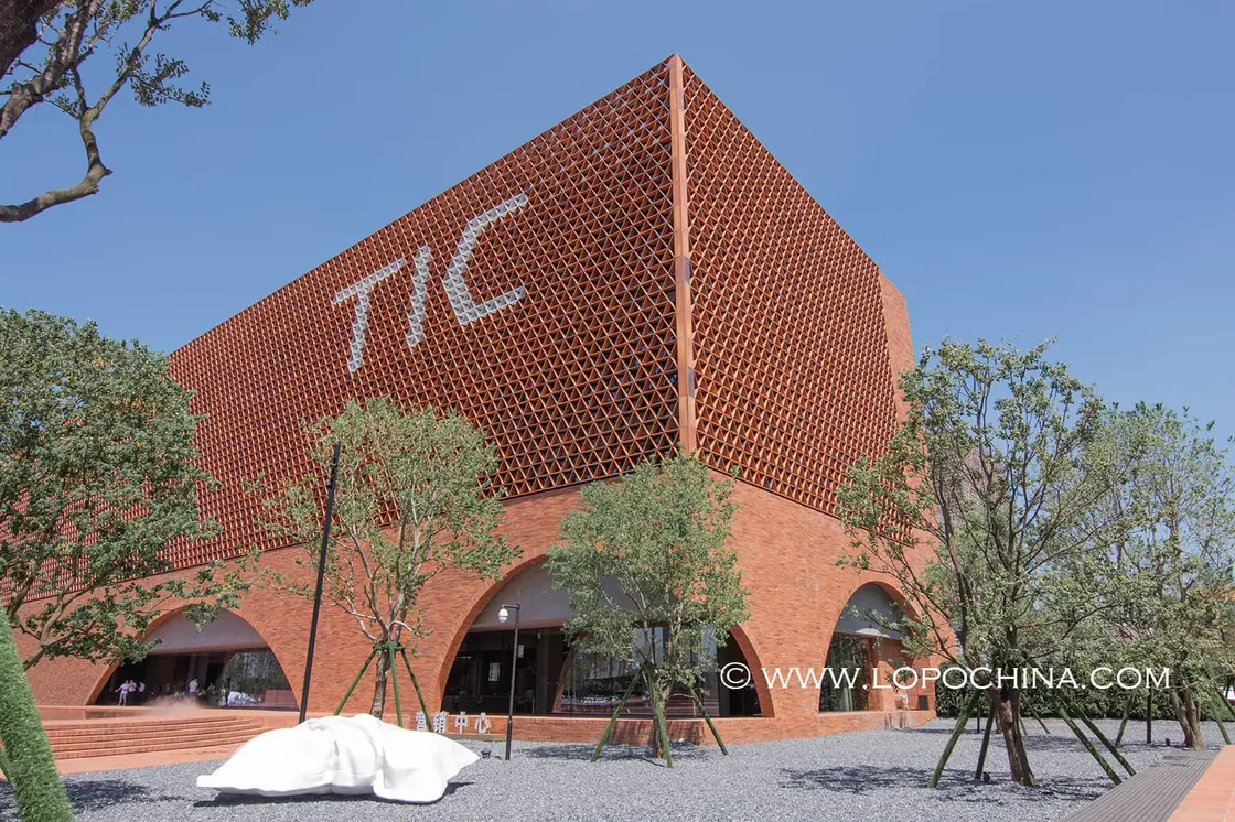 long brick facades of TIMES CHINA's Global Makers Town .jpg