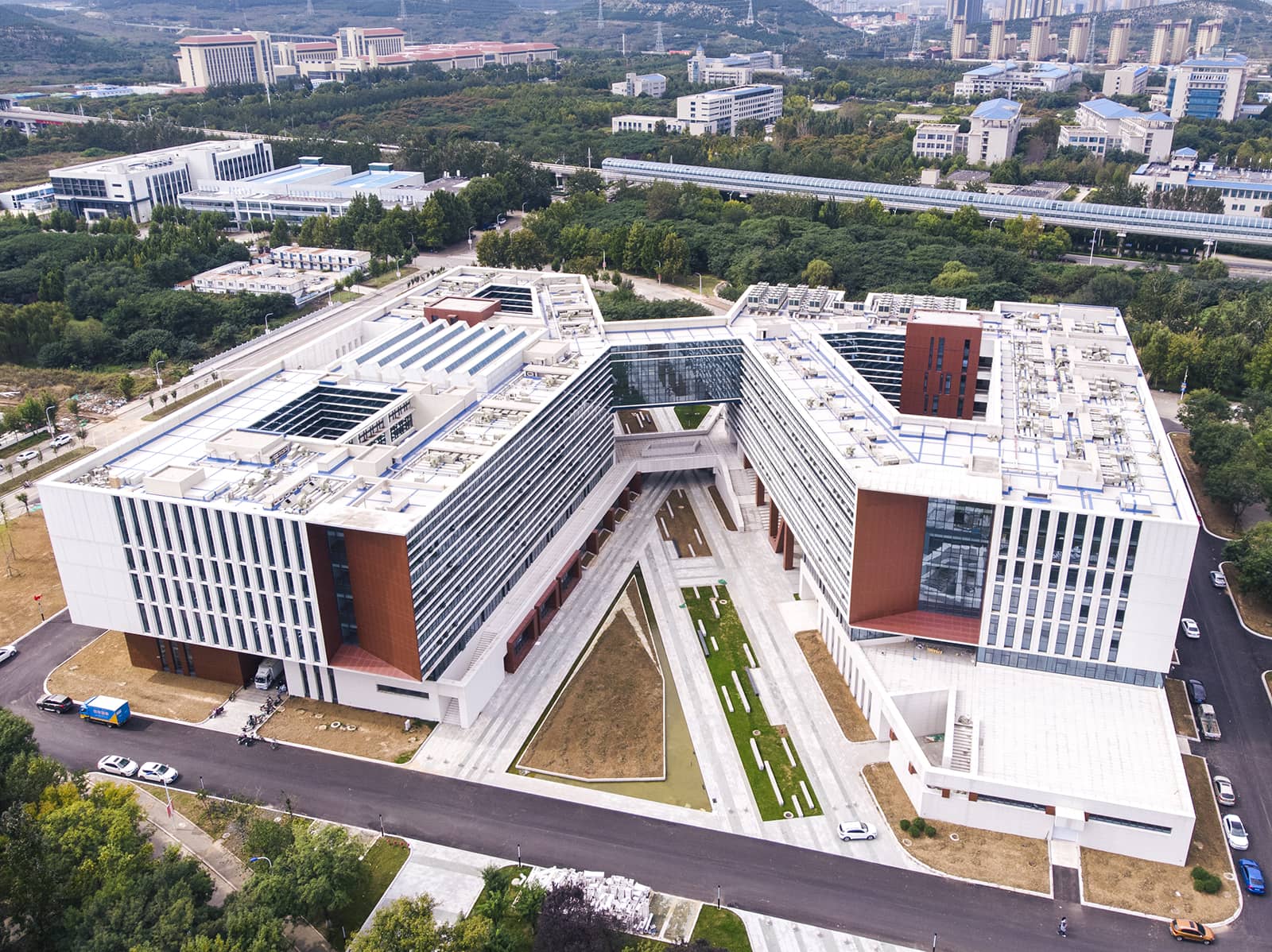 Aerial view of the Building of State Key Laboratory of Qilu University of Technology.jpg