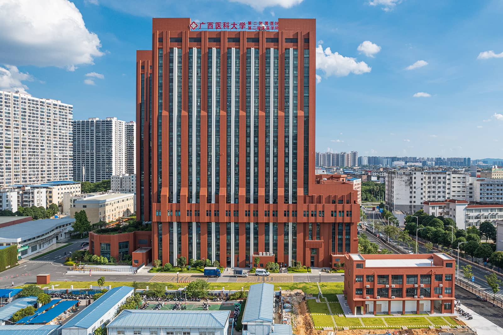 West Side of Hospital in Terracotta Facades.jpg