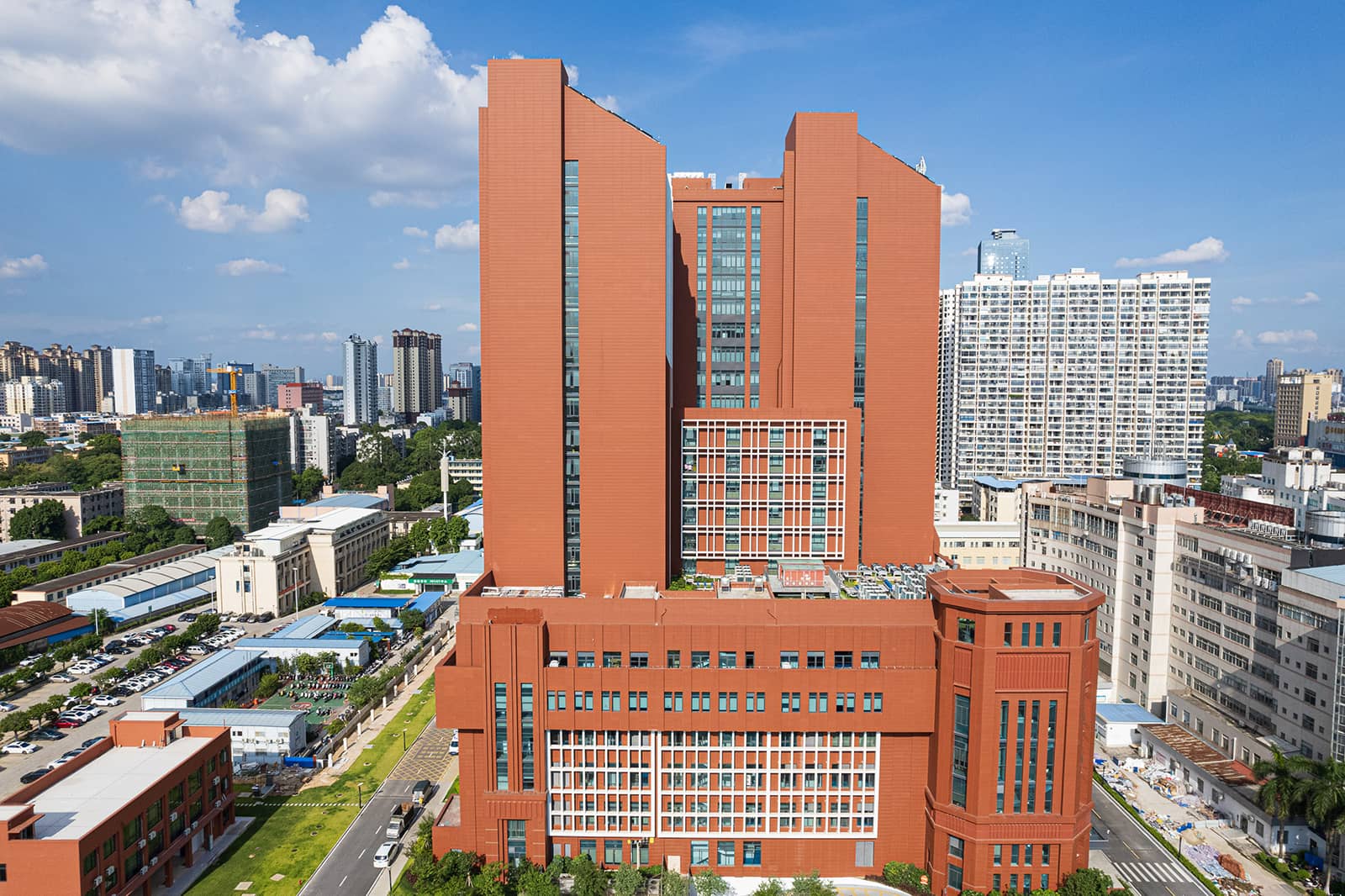 rich architectural contours of the hospital facades.jpg