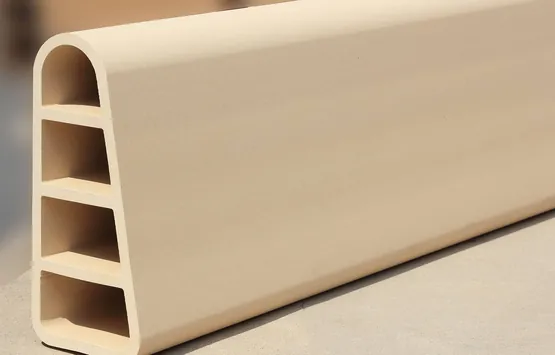 Custom terracotta batten assembly for Sinochem HQ 