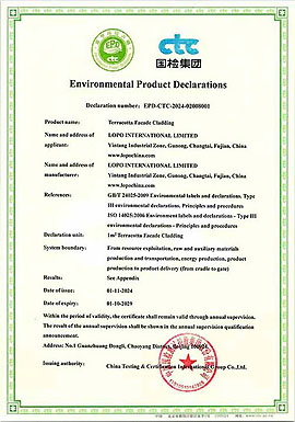 Environmental Product Declaration